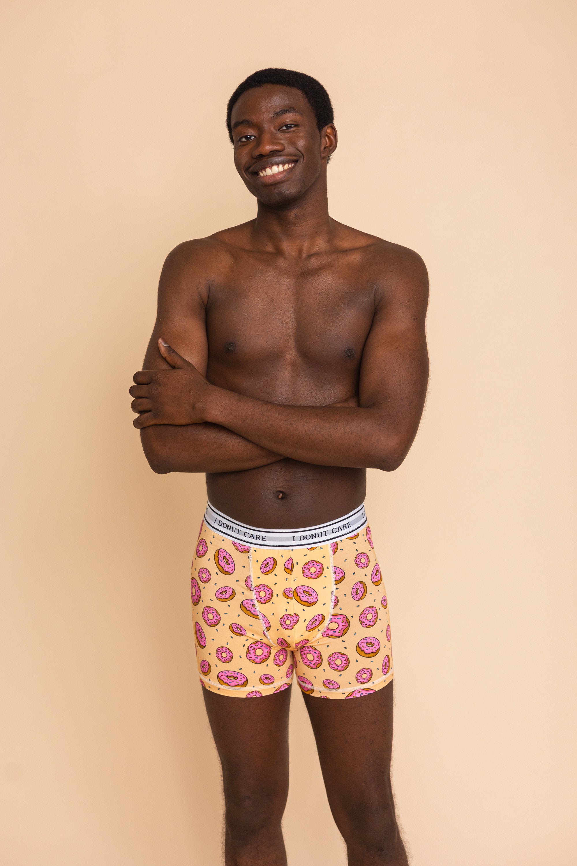 Long Boxers "I DONUT CARE"