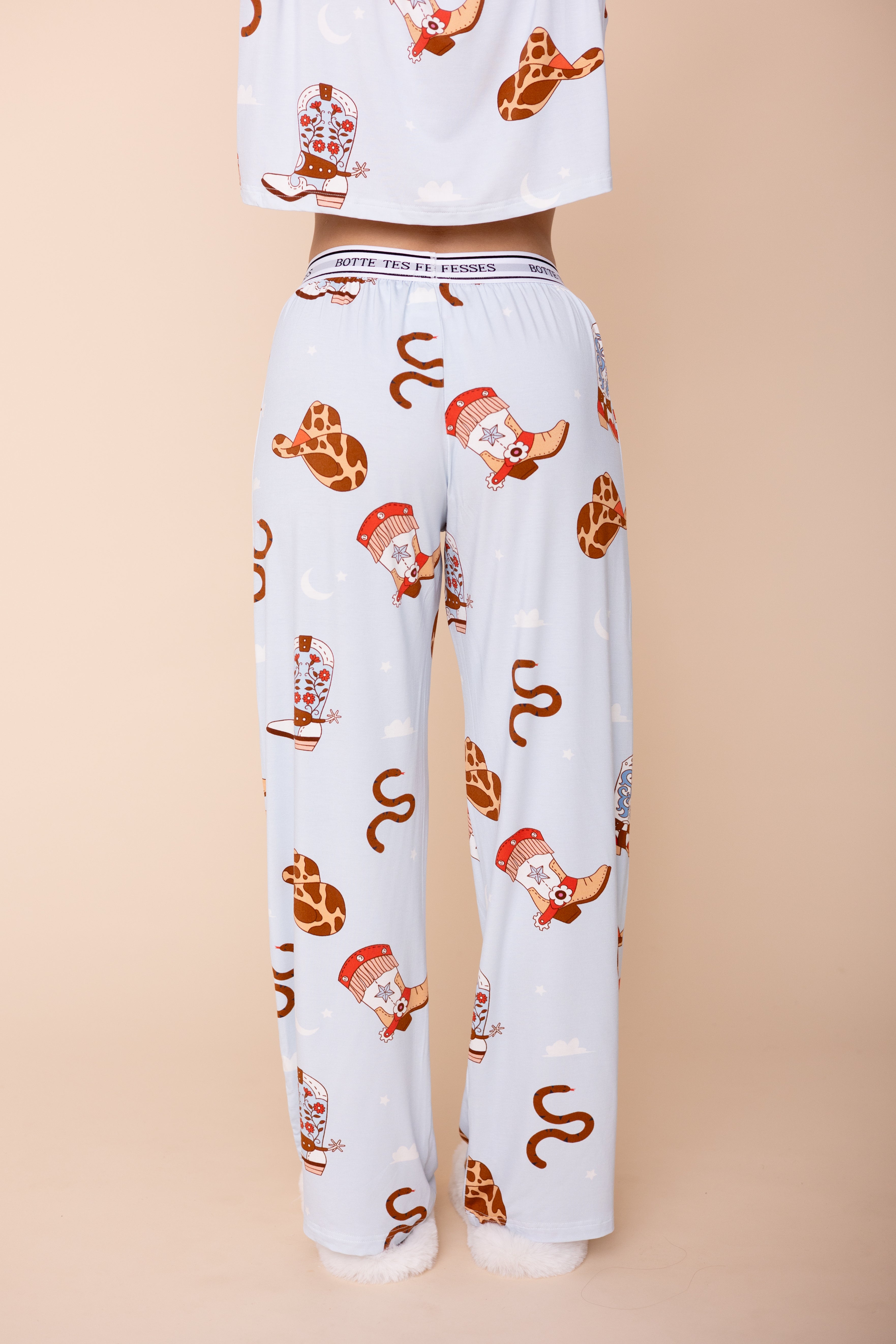 Pajama Pants "BOTTE TES FESSES"