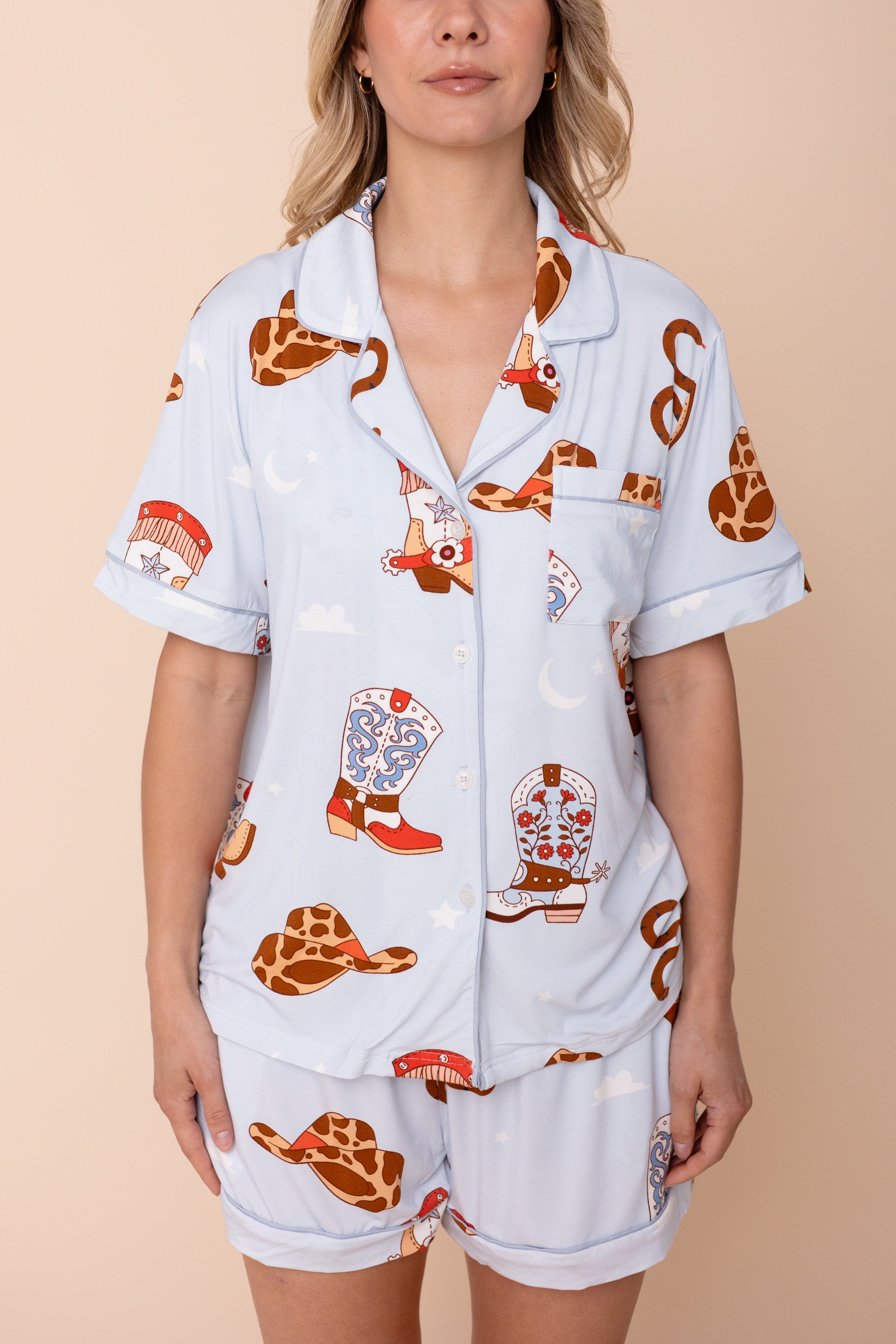 Pajama Blouse "BOTTE TES FESSES"
