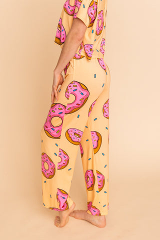 Pajama Pants "I DONUT CARE"