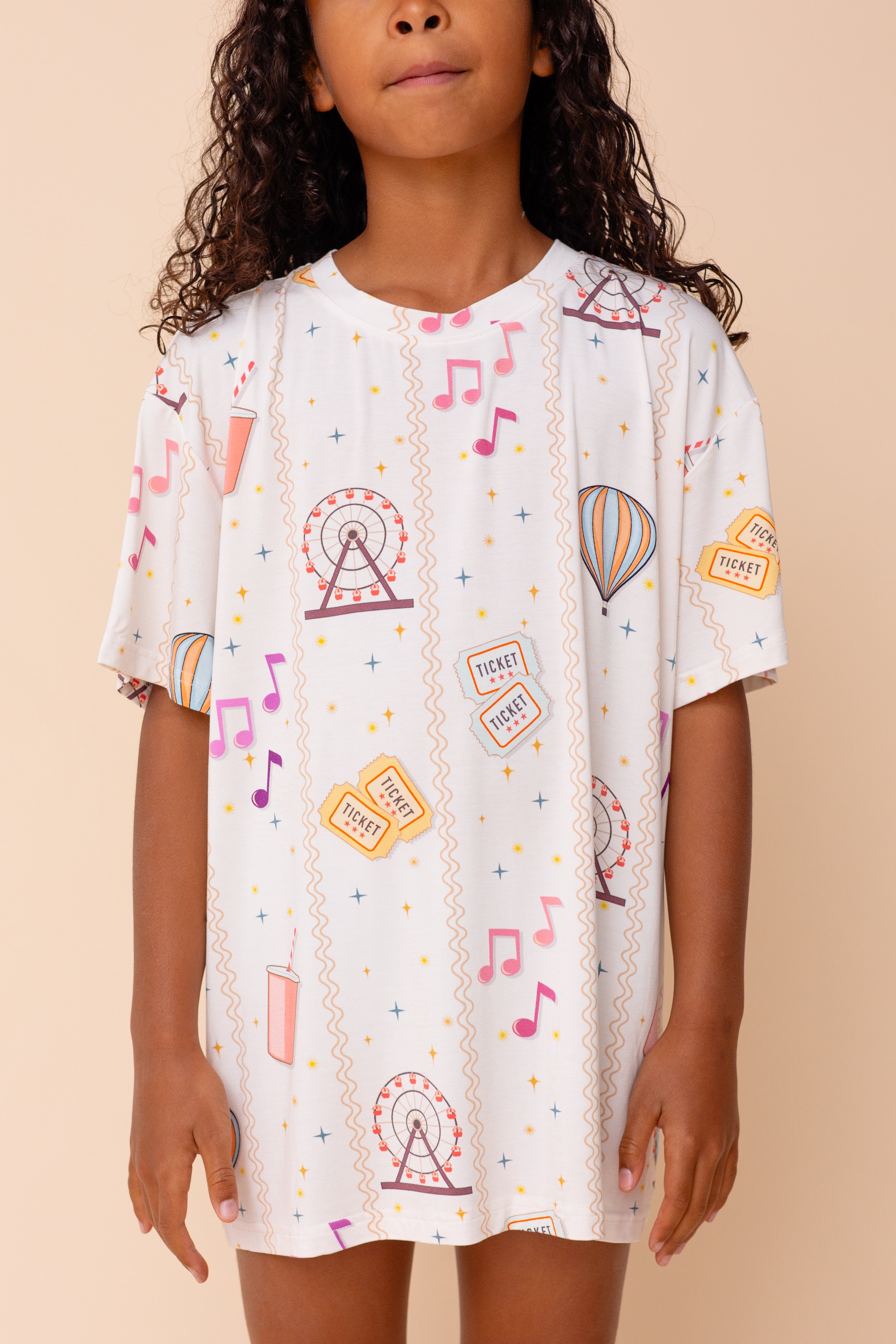 Kids' Long Tee "FREE PASS"
