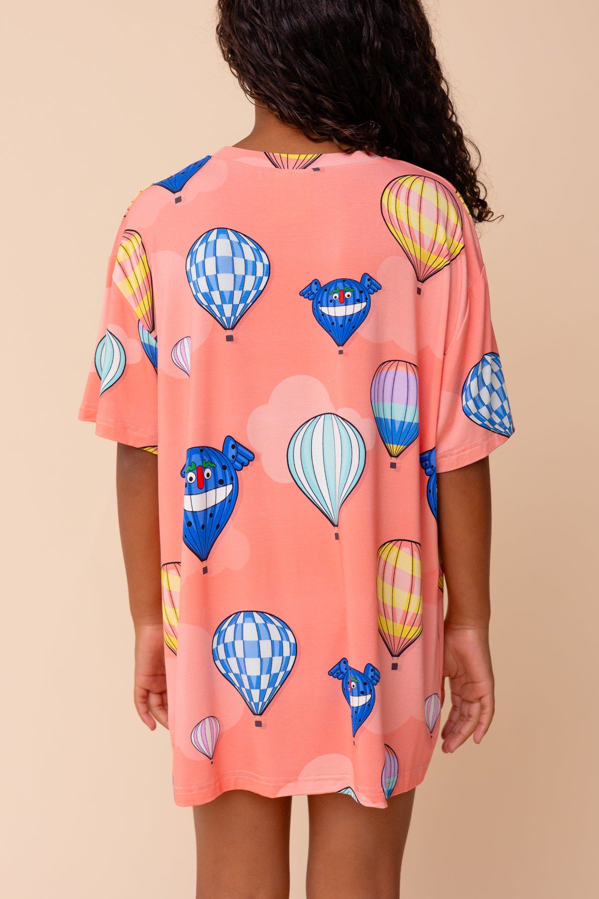 Kids' Long Tee "PÊCHE"