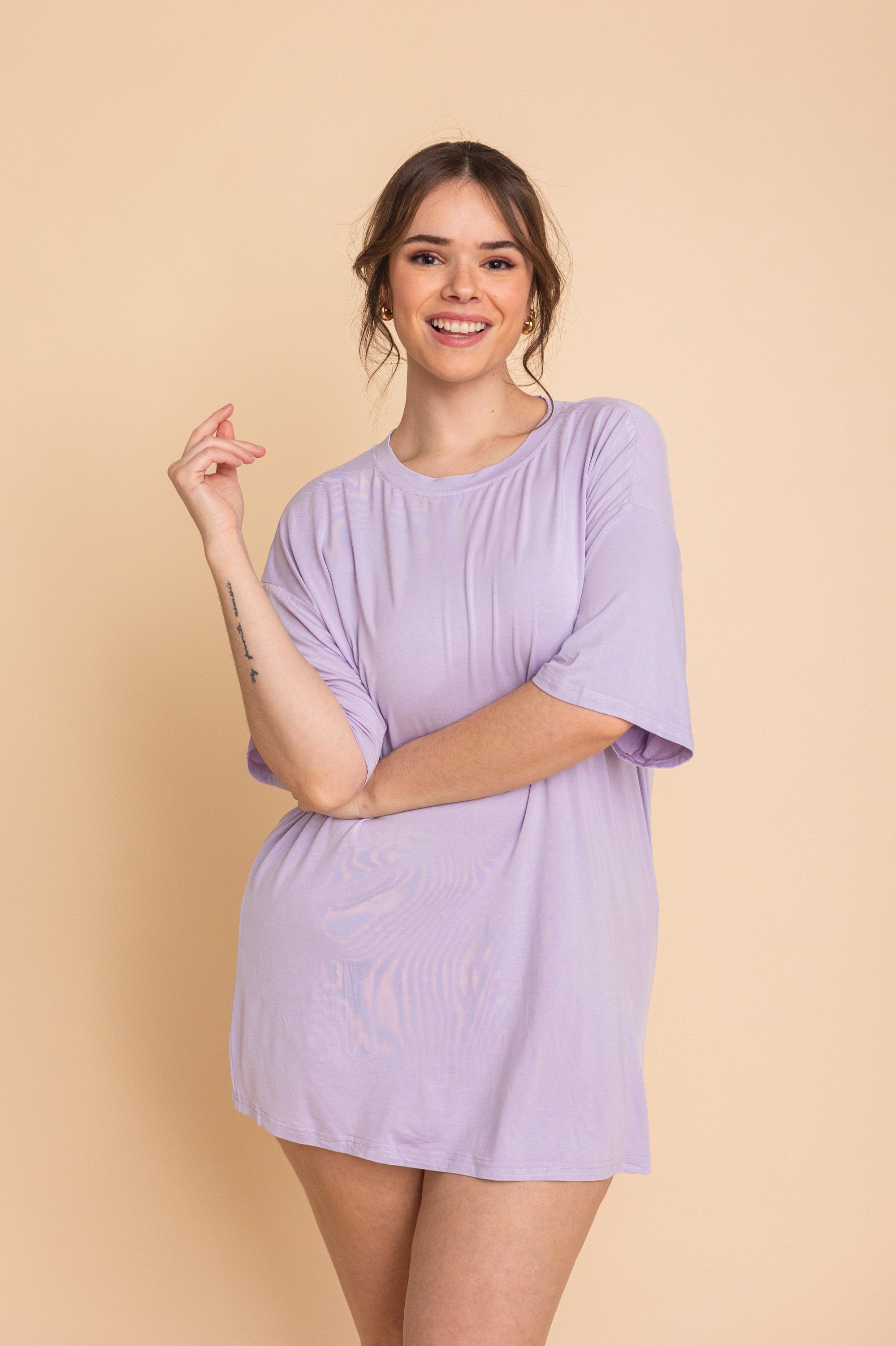 Unisex Long Tee "LILAS"