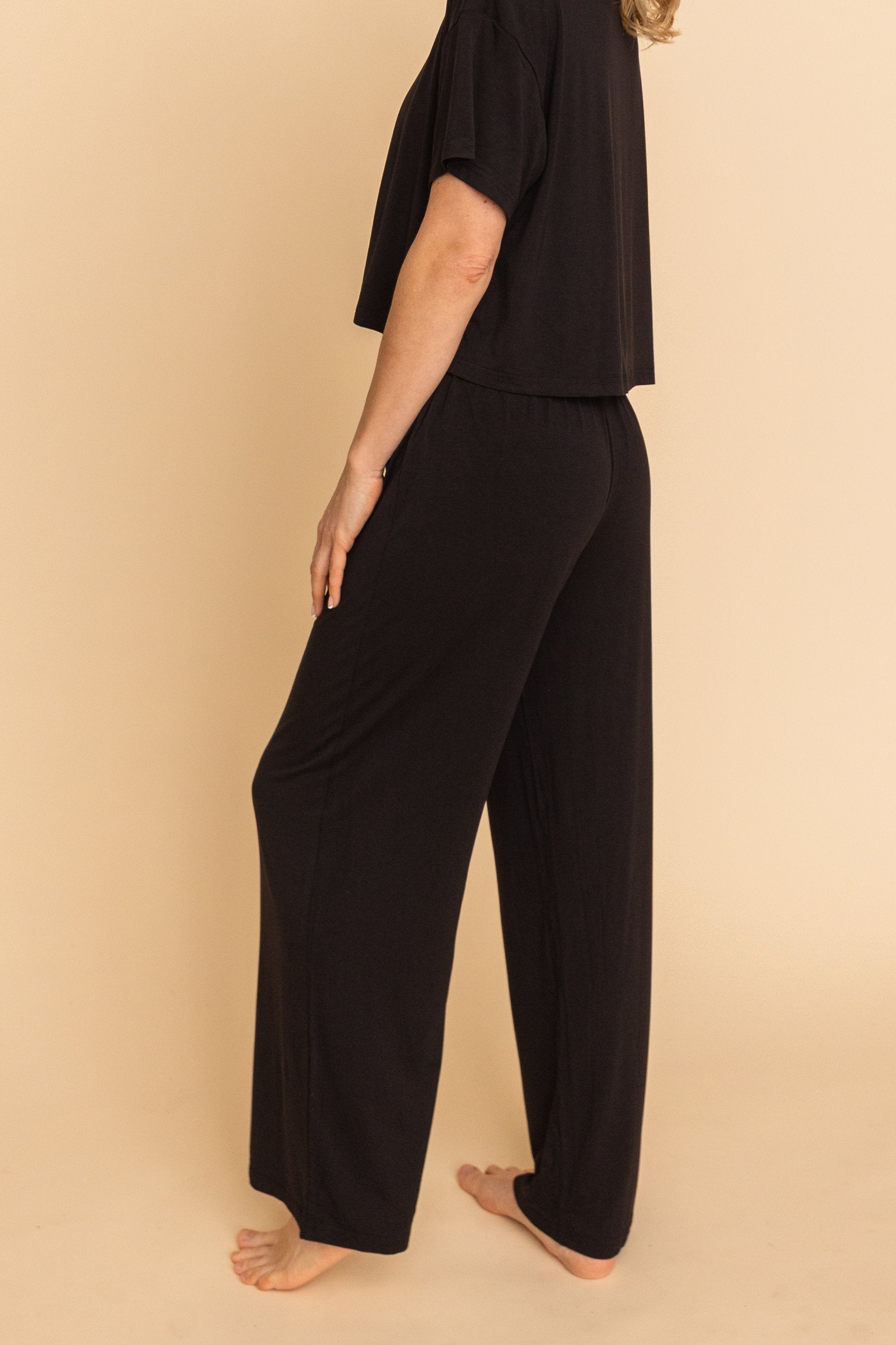 Pajama Pants "NOIR"