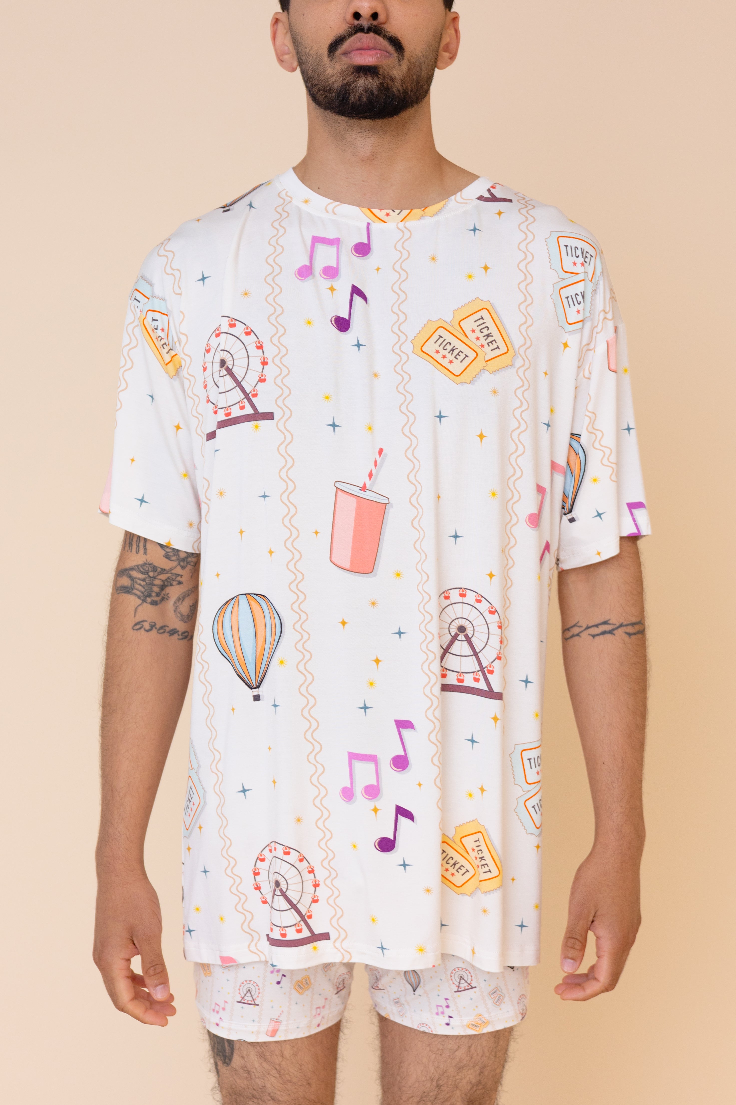 Unisex Long Tee "FREE PASS"