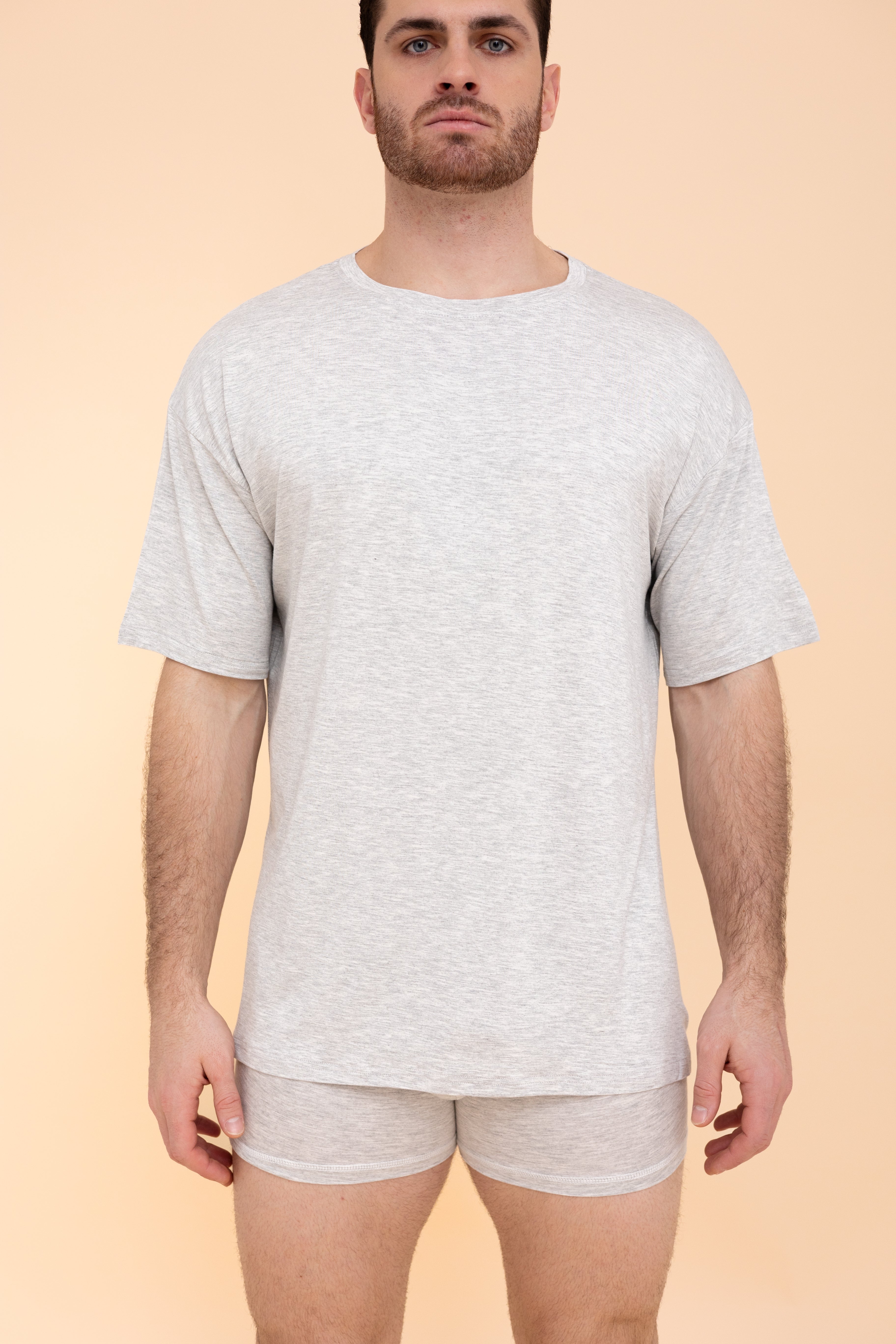 Unisex Long Tee "GRAY"