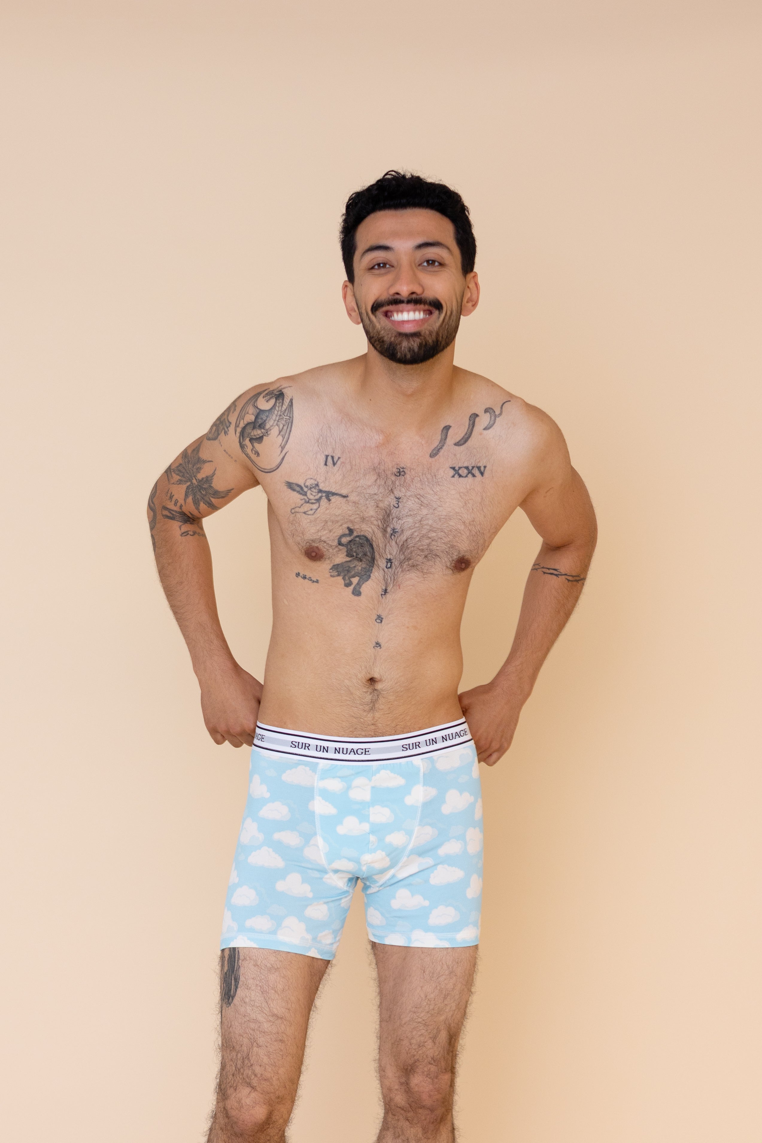 Long Boxers "SUR UN NUAGE"
