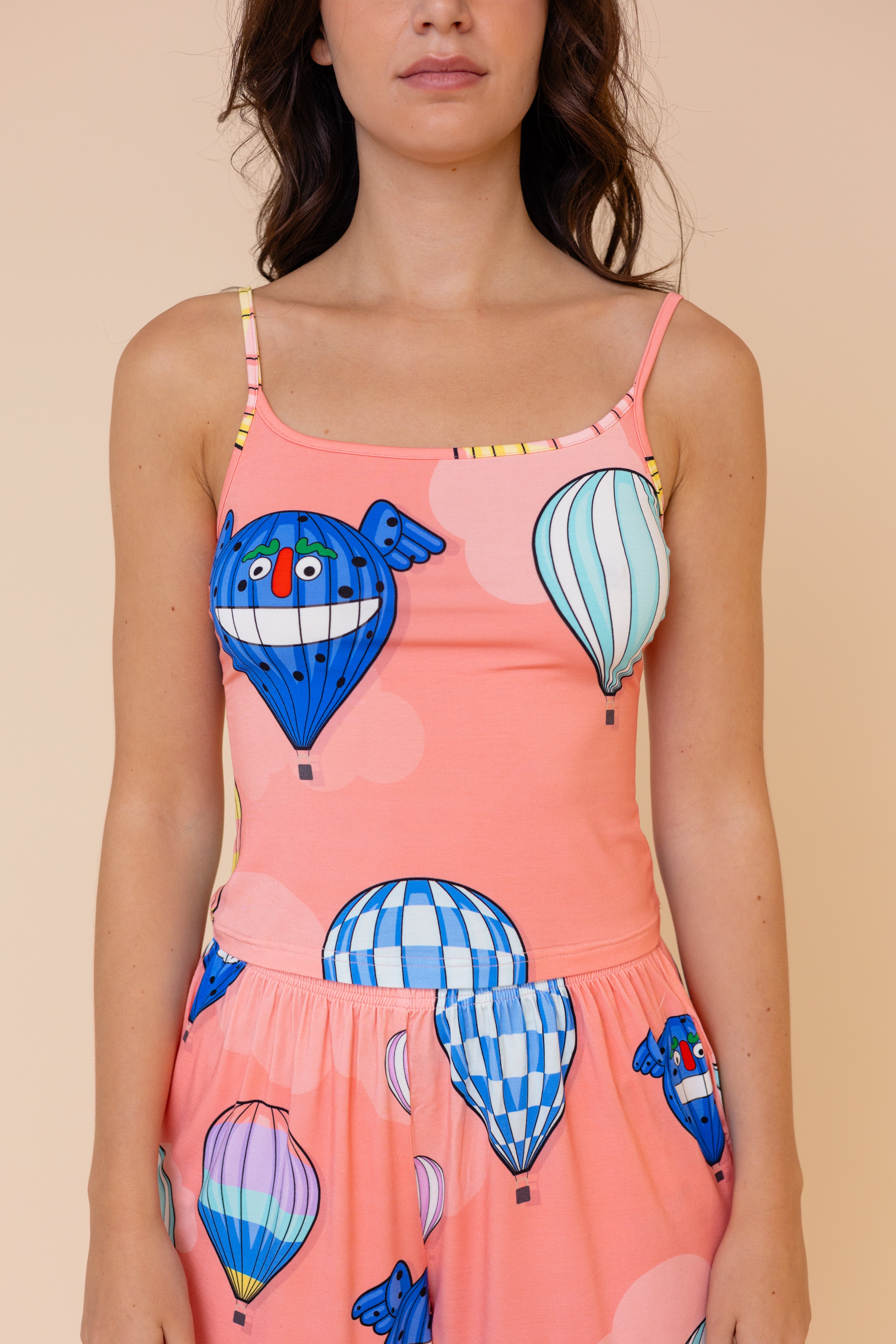 Pajama Camisole "FEELING HIGH"