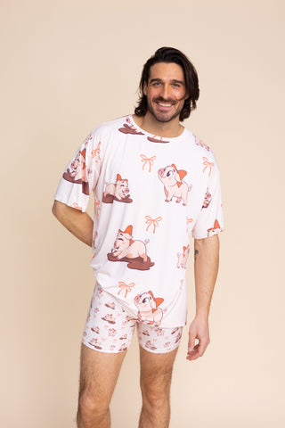 Unisex Long Tee "P'TIT COCHON"