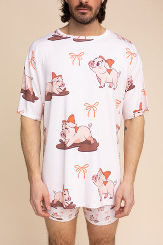 Unisex Long Tee "P'TIT COCHON"