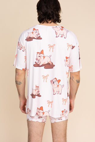 Unisex Long Tee "P'TIT COCHON"