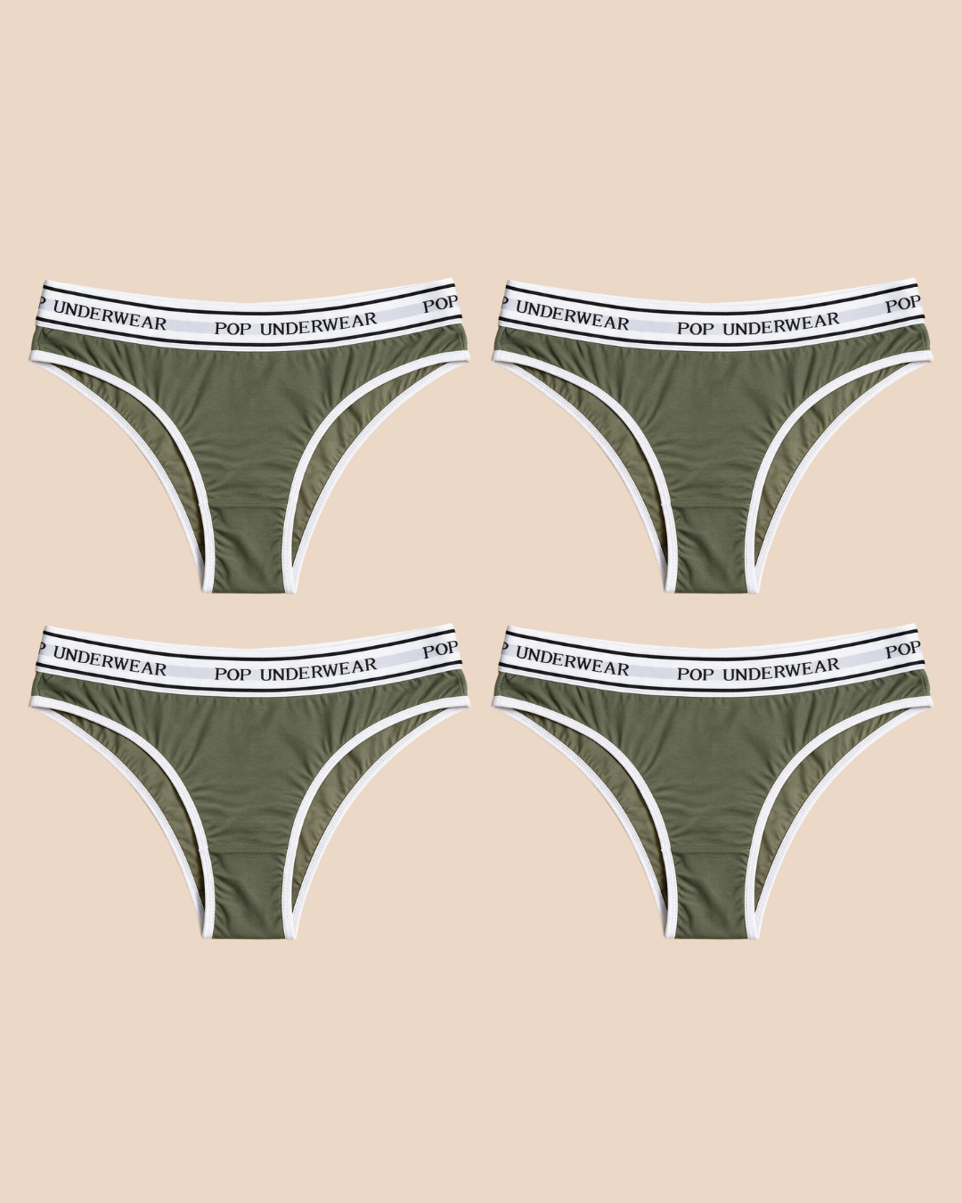 Brazilian "KAKI" - Pack of 4