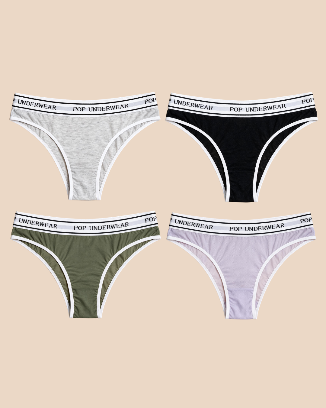 Brazilian "CLASSIC" - Pack of 4