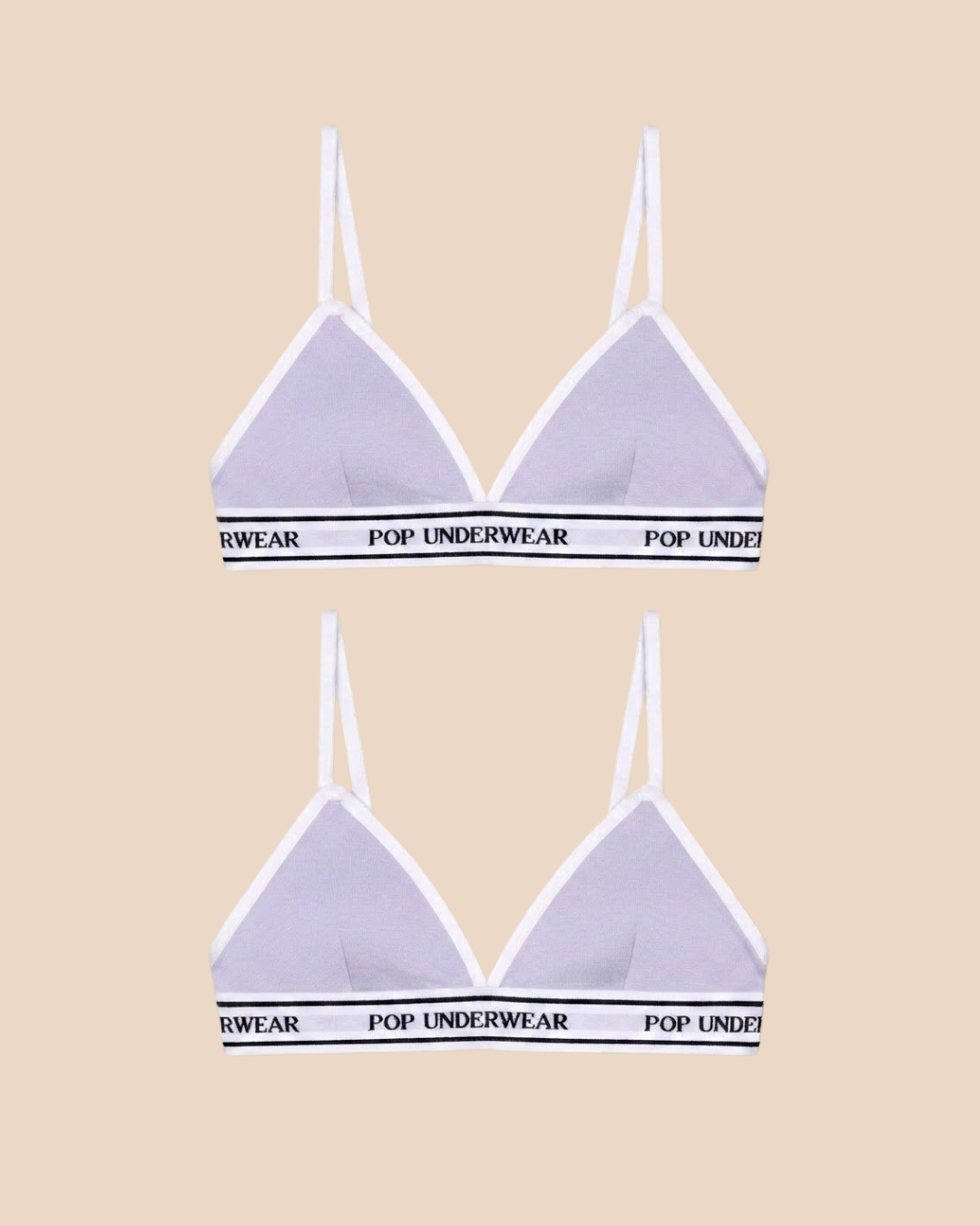 "LILAS" Triangle Top - Pack of 2