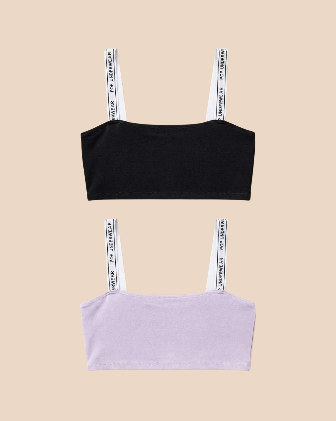 Top Tube "BLACK & LILAC" - 2 Pack