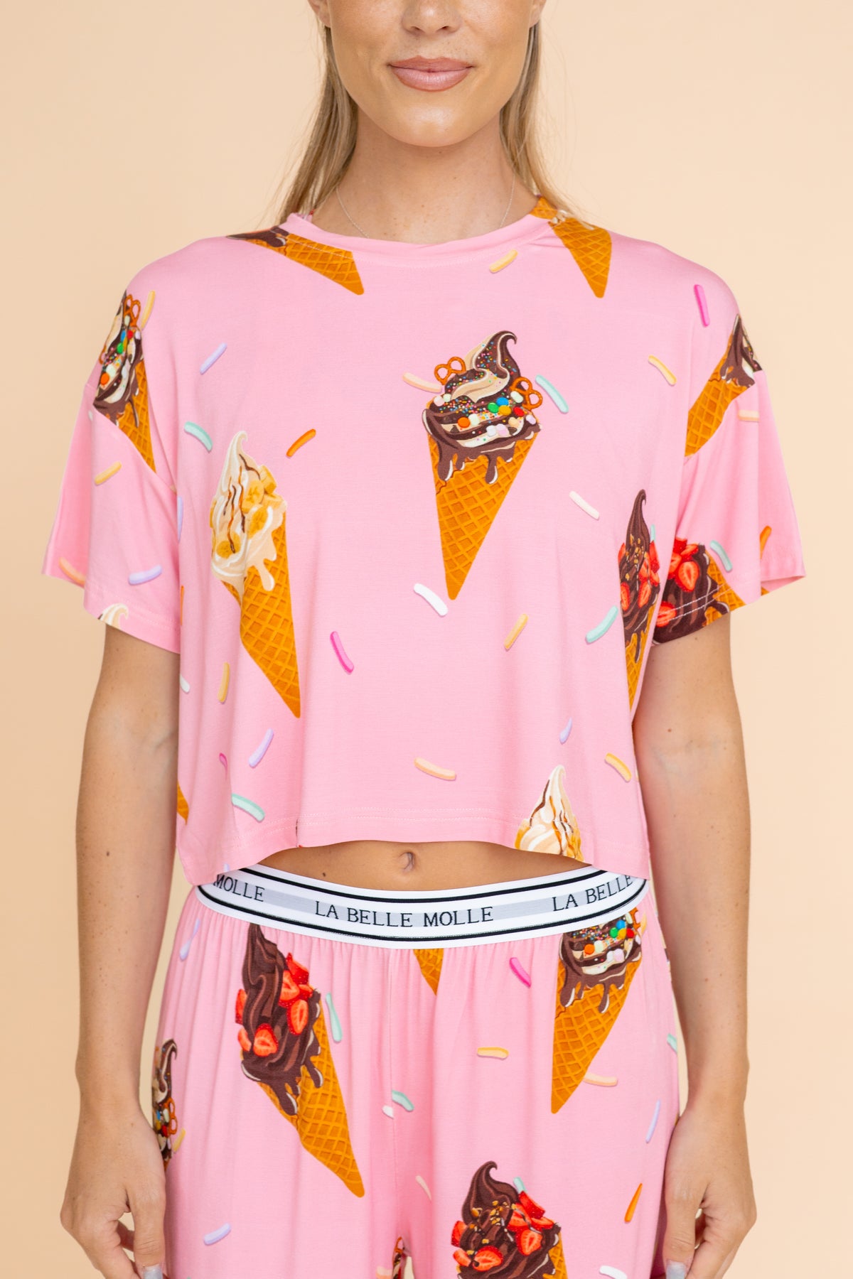 Pajama Top "LA BELLE MOLLE"