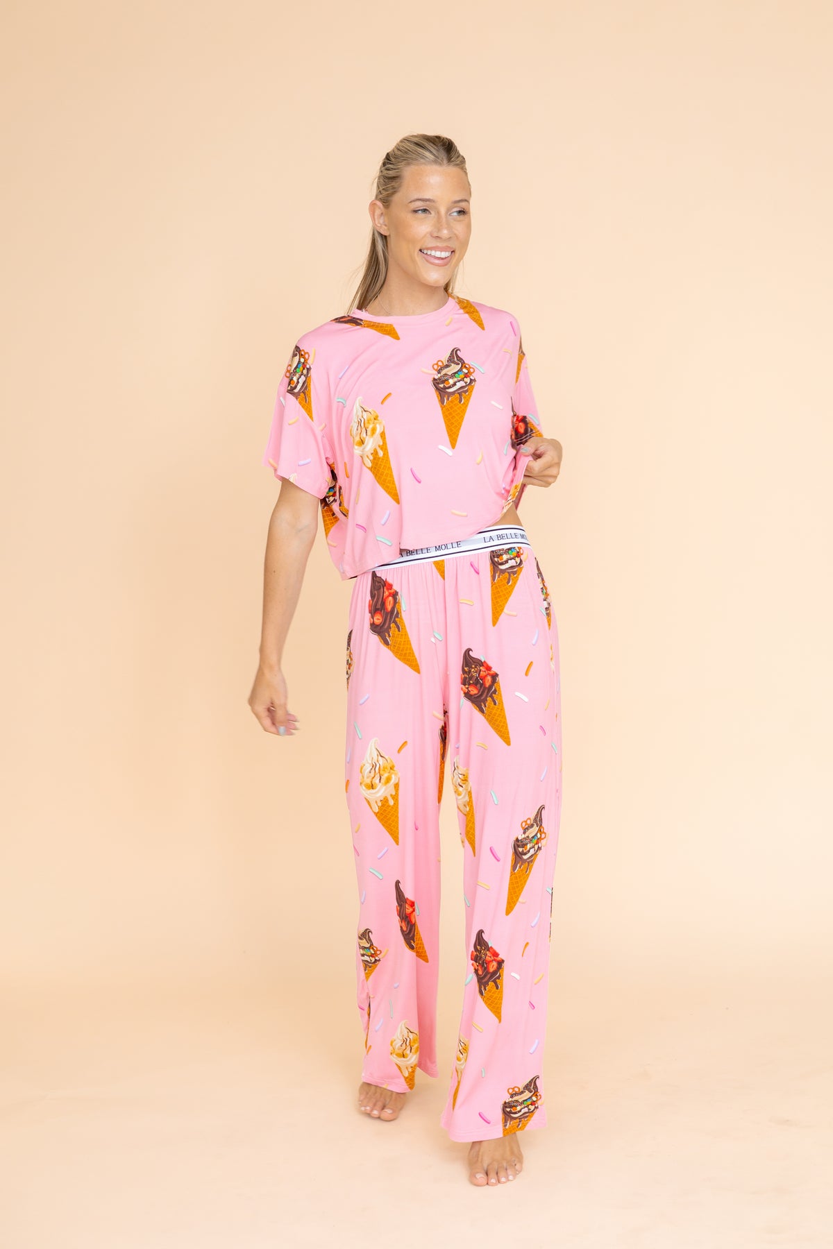 Pajama Top "LA BELLE MOLLE"