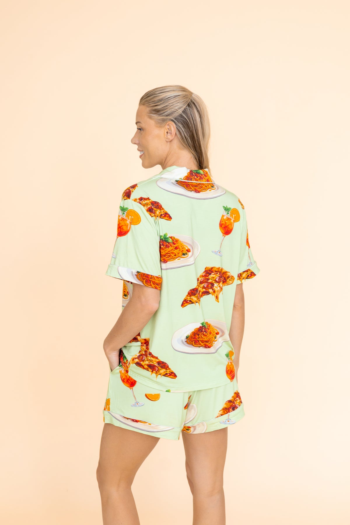 Pajama Shorts "BELLA CIAO" 