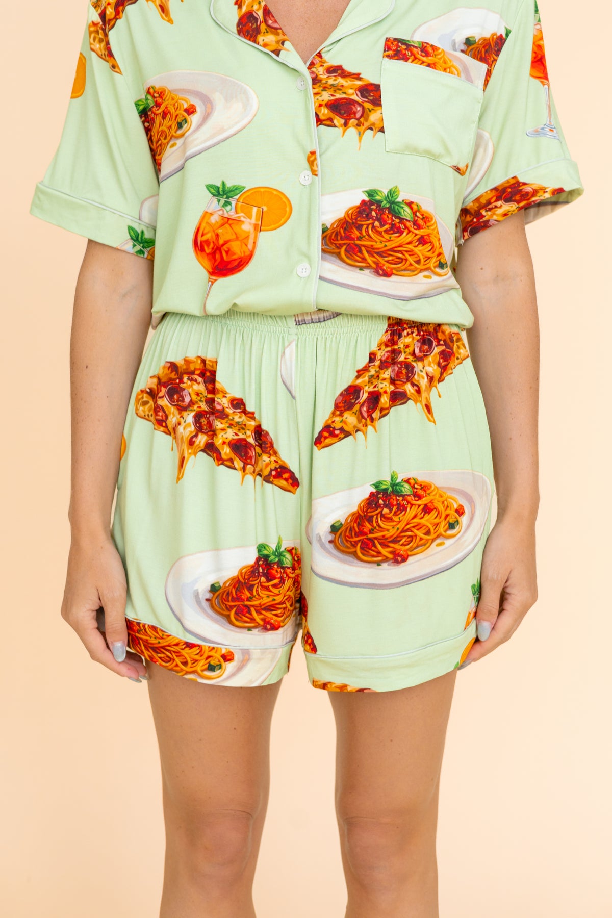 Pajama Shorts "BELLA CIAO" 