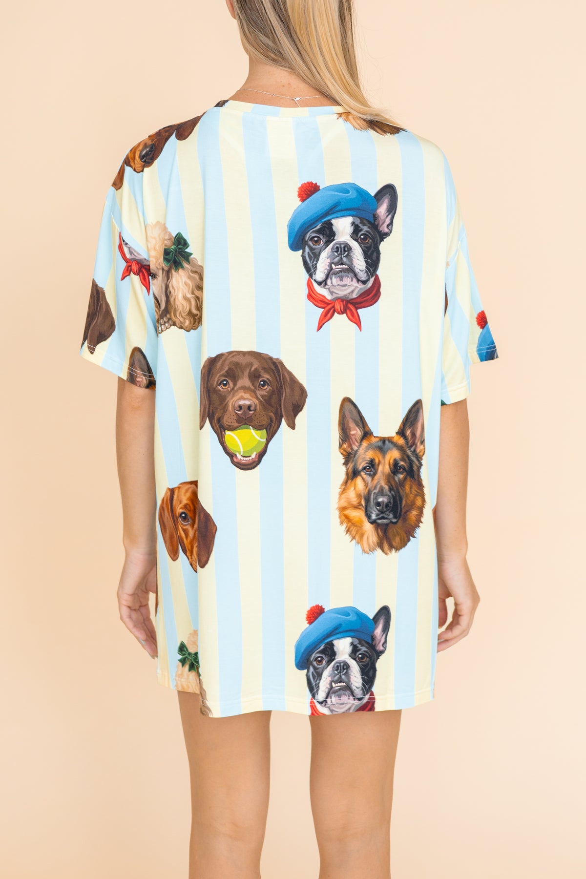 Unisex Long Tee "C'EST CHIEN"