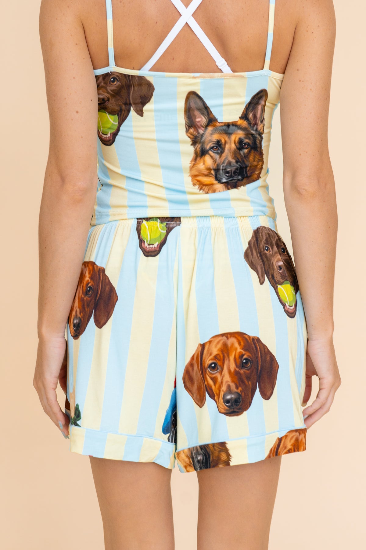 Pajama Short "C'EST CHIEN