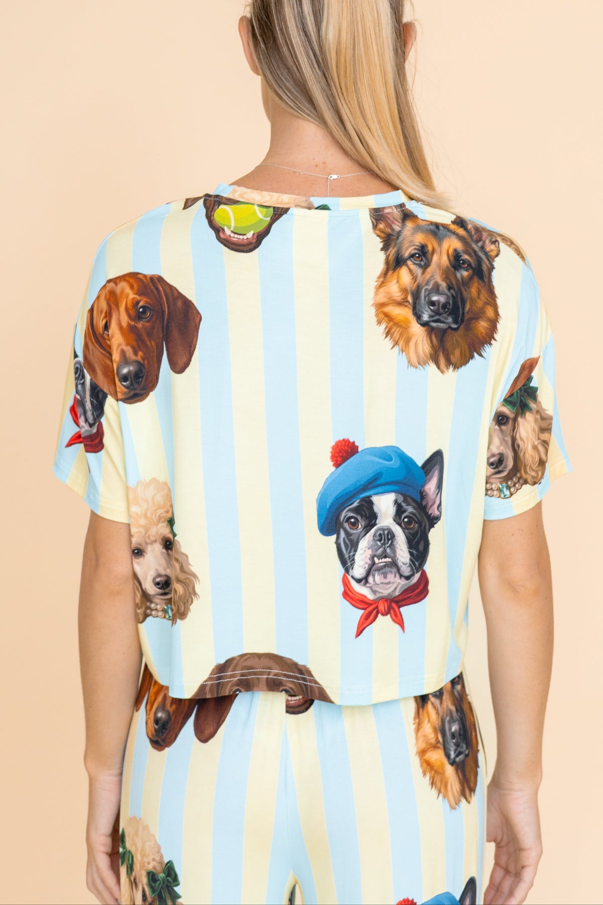 Pajama Top "C'EST CHIEN"