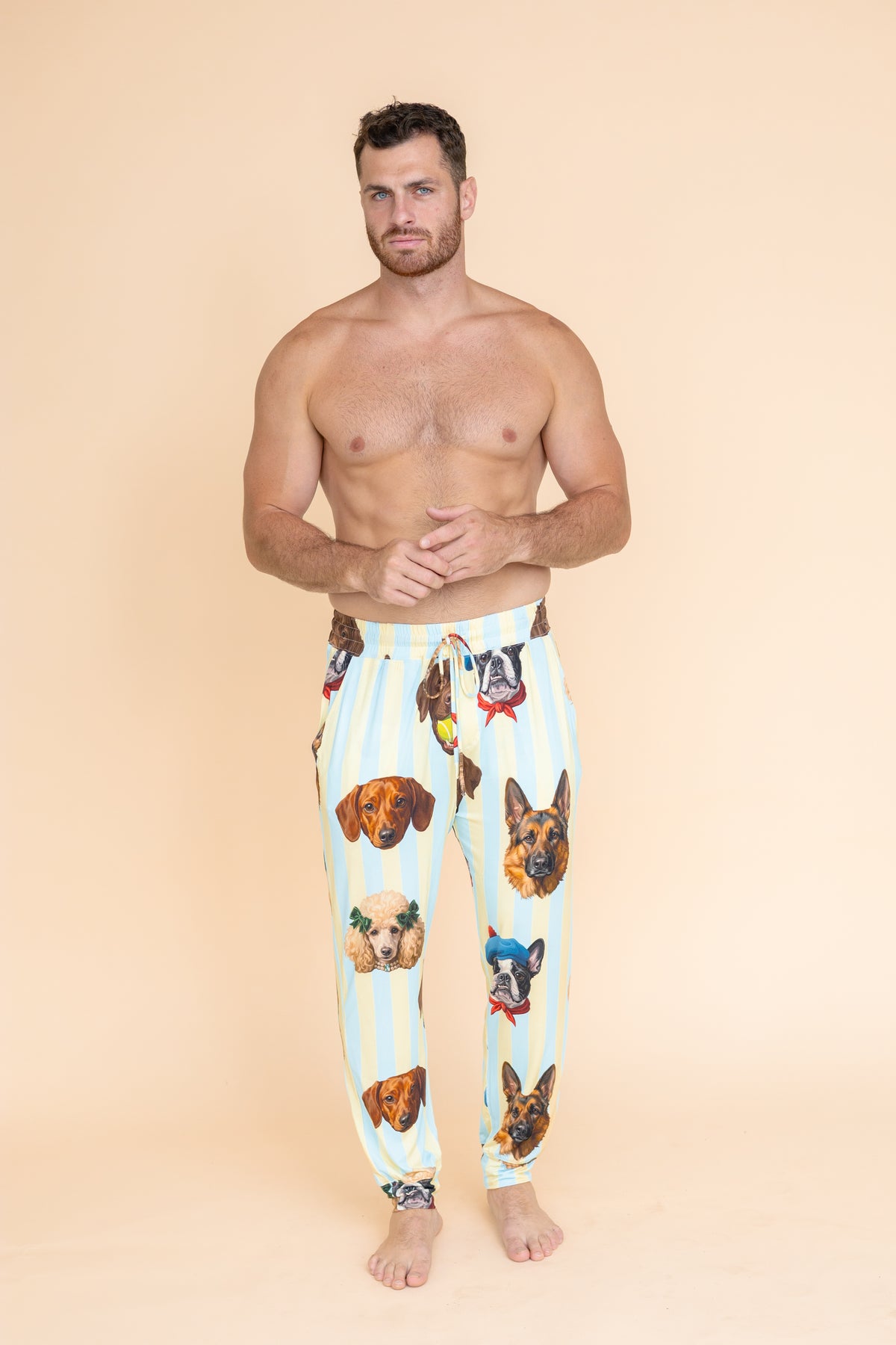 Unisex Pajama Joggers "C'EST CHIEN"