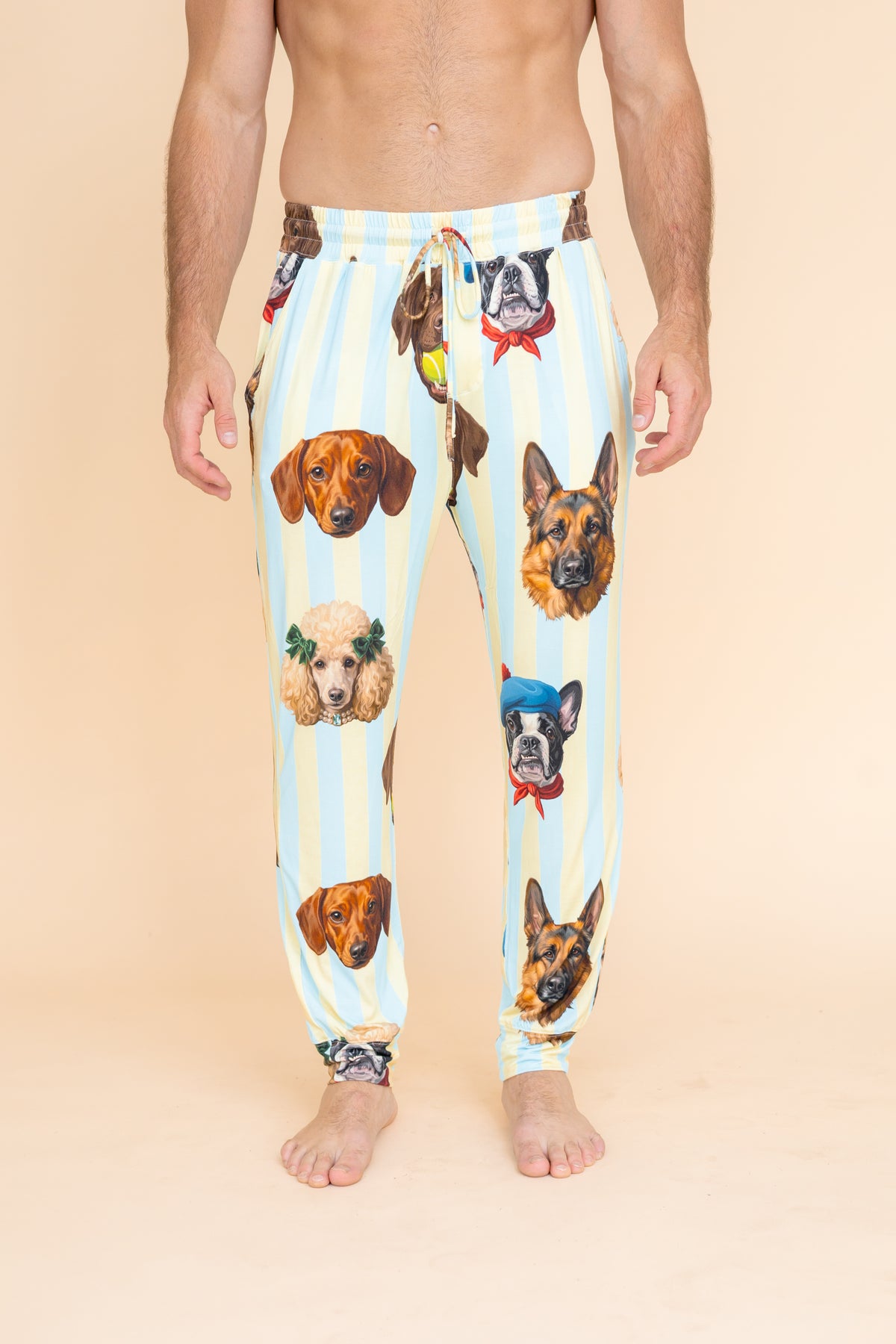 Unisex Pajama Joggers "C'EST CHIEN"