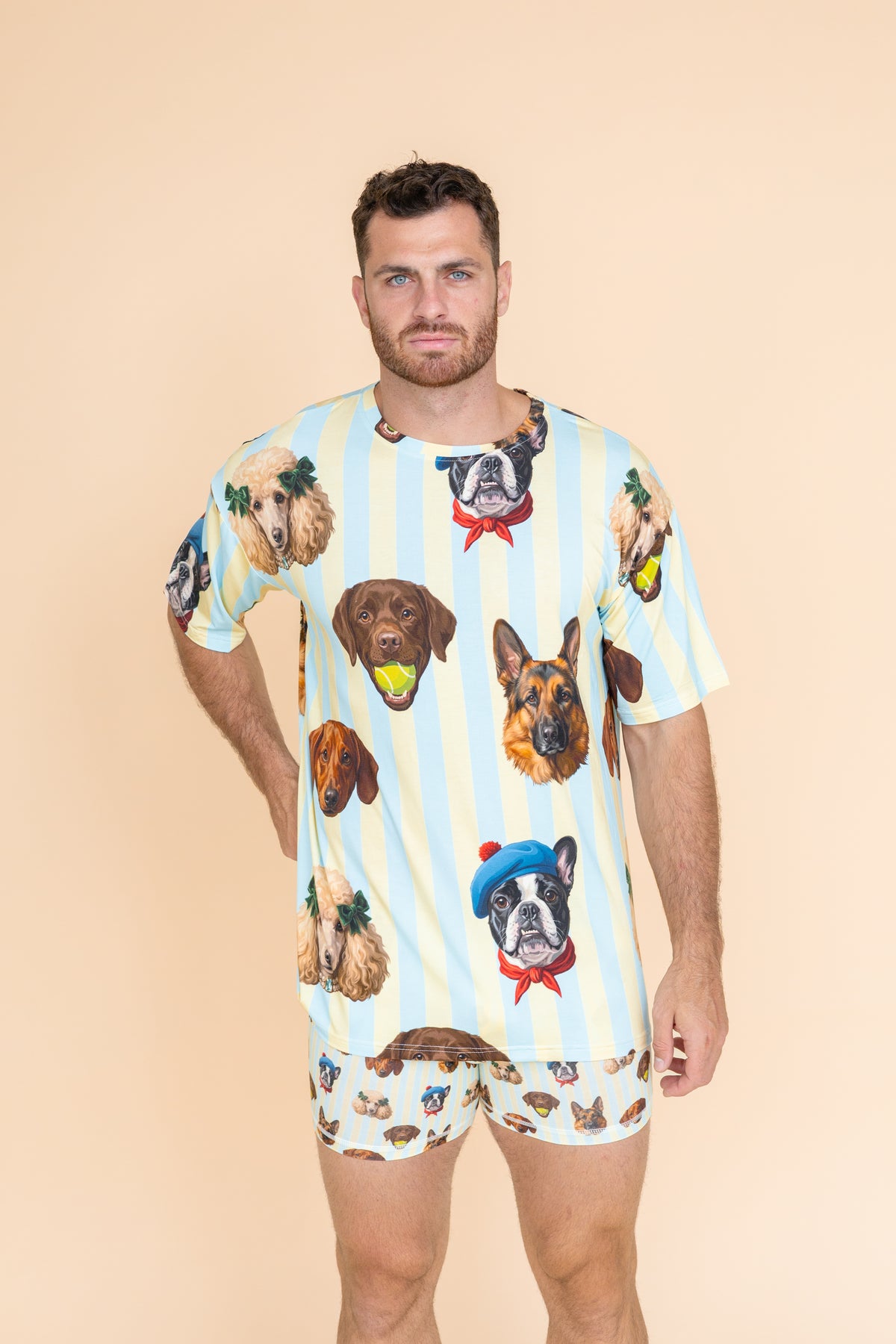 Unisex Long Tee "C'EST CHIEN"