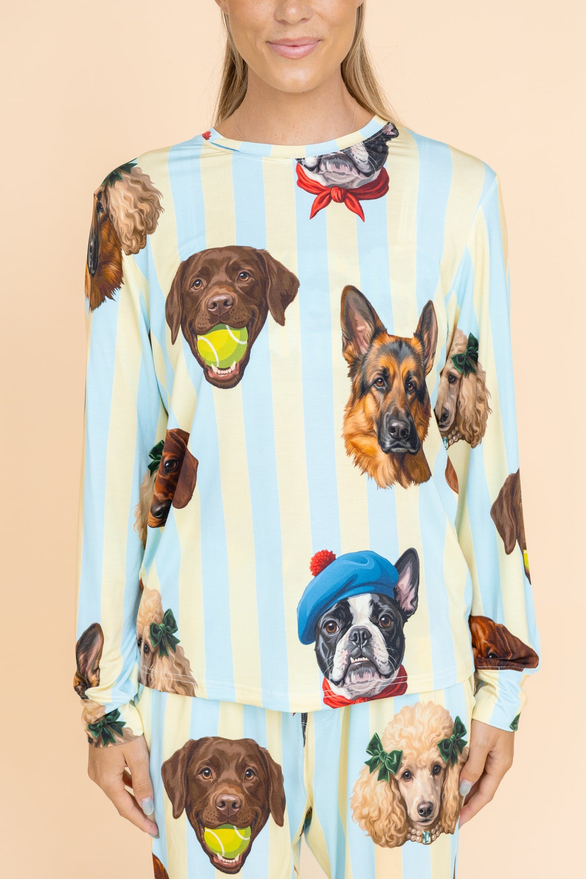 Long Sleeve T-Shirt "C'EST CHIEN"