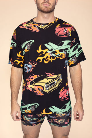 Unisex Long Tee "DANGEROUS CURVES"