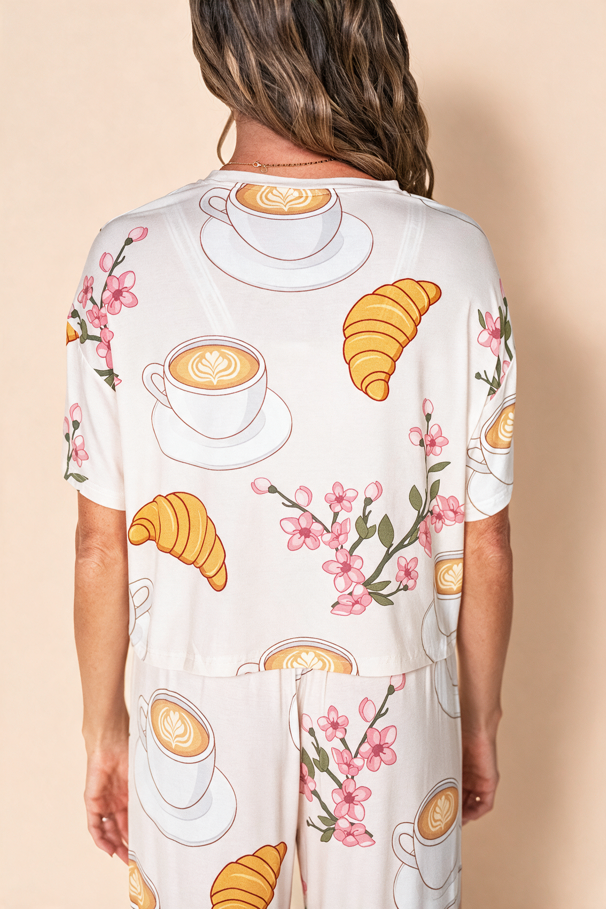 Pajama Top "GOOD MORNING"