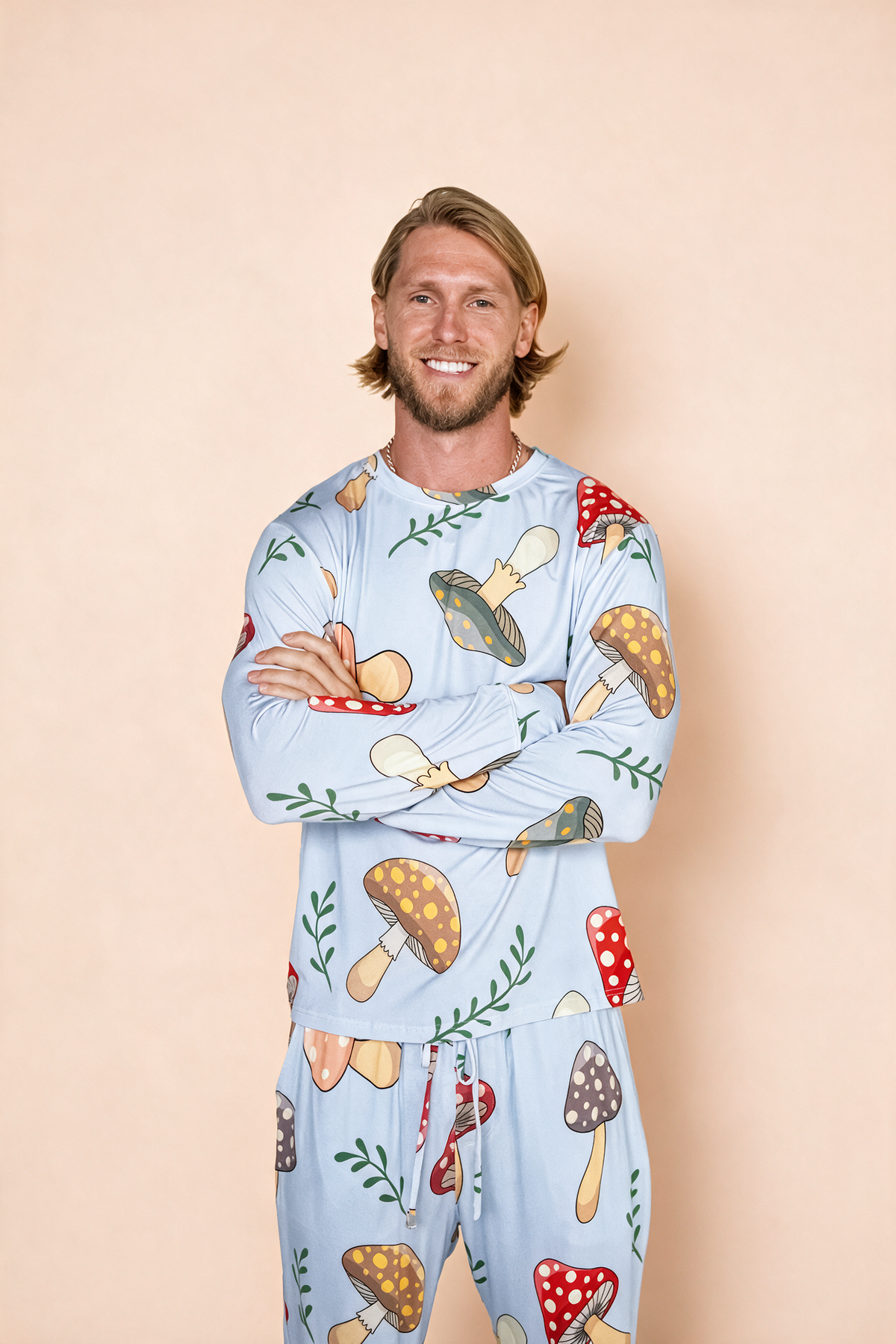 Long Sleeve Tee "T'ES MUSH"