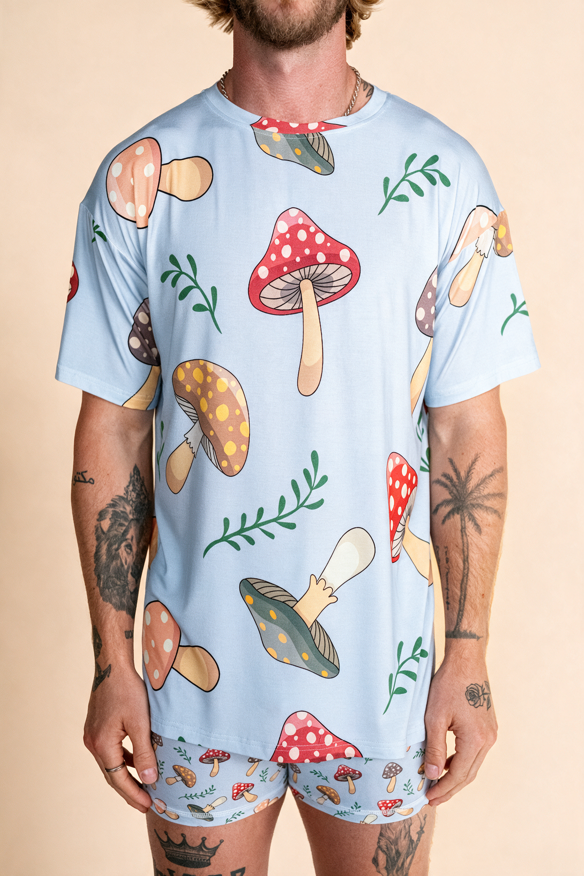 Unisex Long Tee "T'ES MUSH"