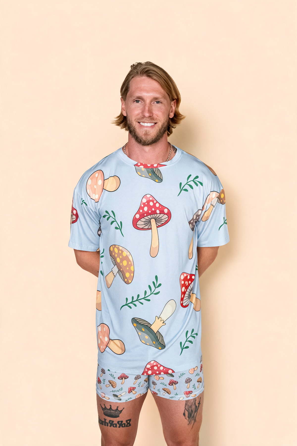 Unisex Long Tee "T'ES MUSH"