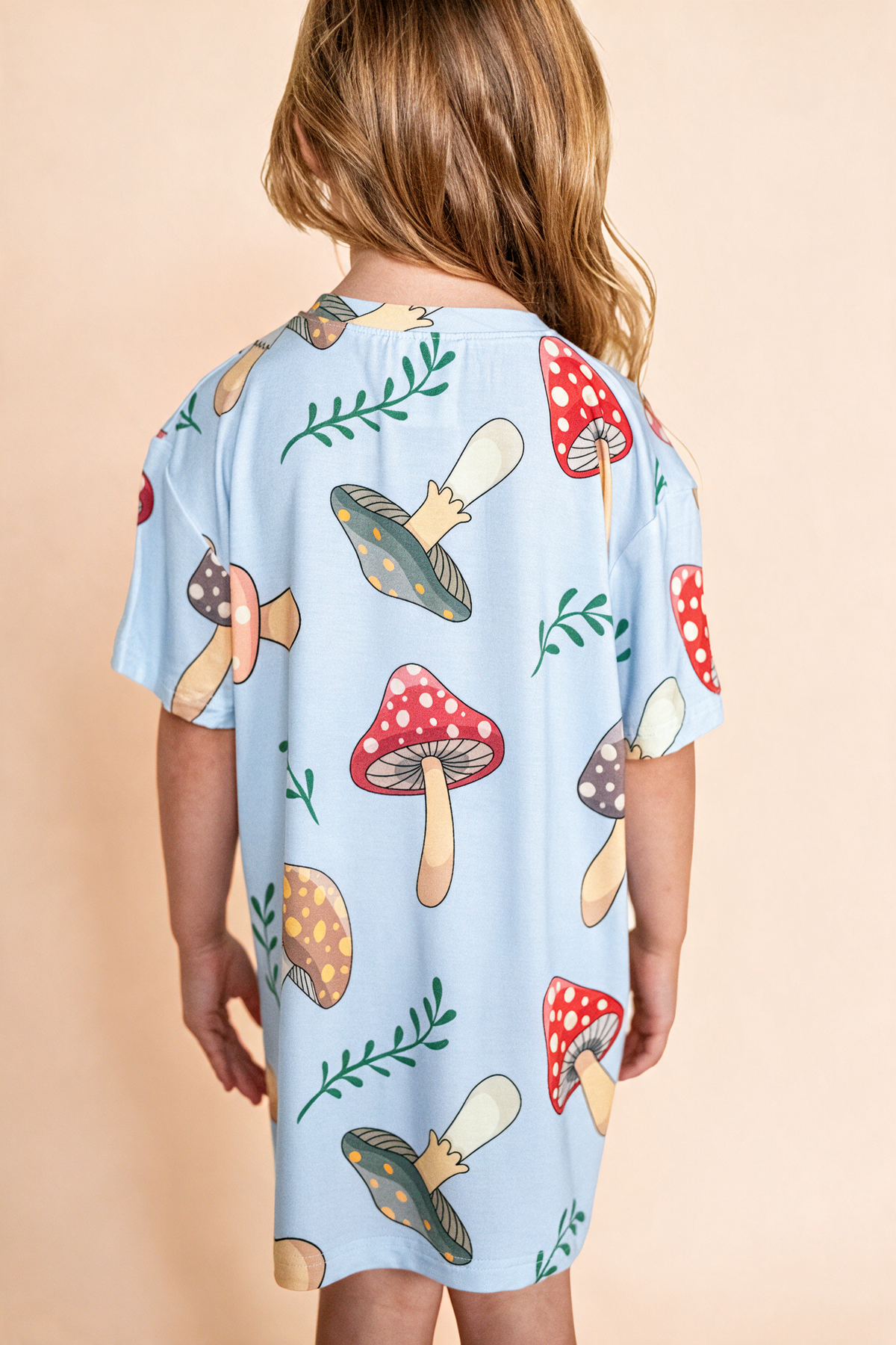Kids' Long-Sleeve Tee "T'ES MUSH"