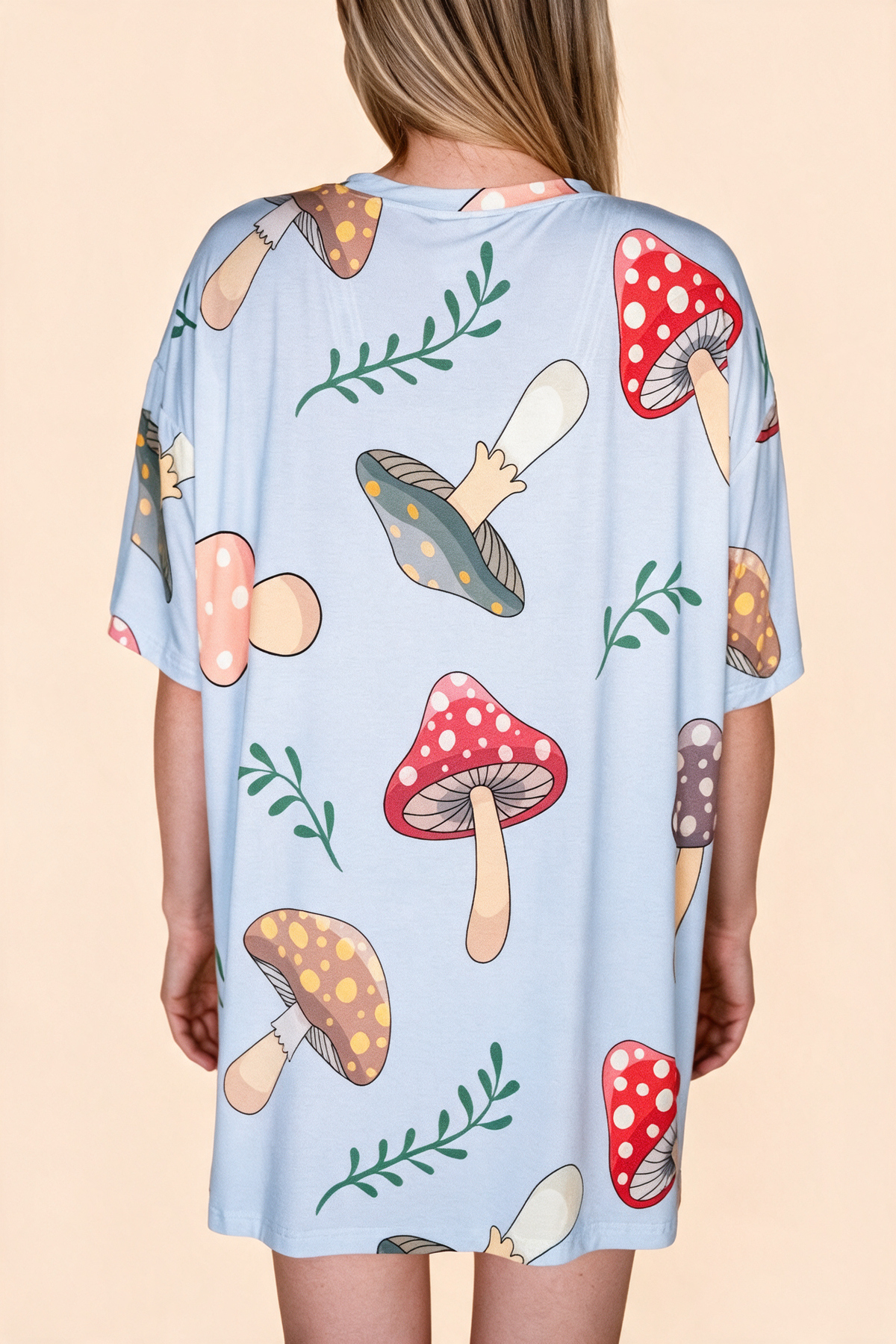 Unisex Long Tee "T'ES MUSH"
