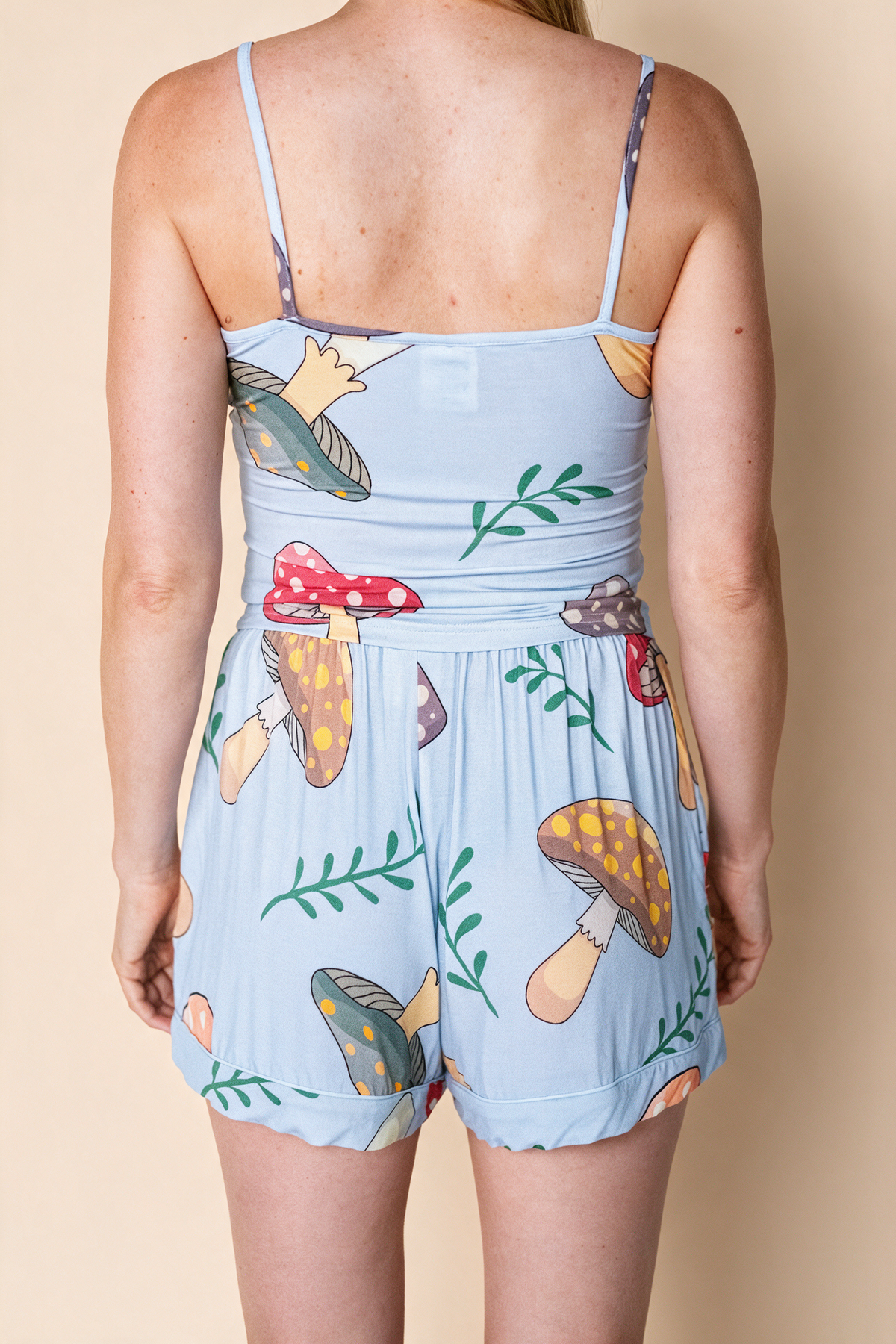 Pajama Camisole "T'ES MUSH"