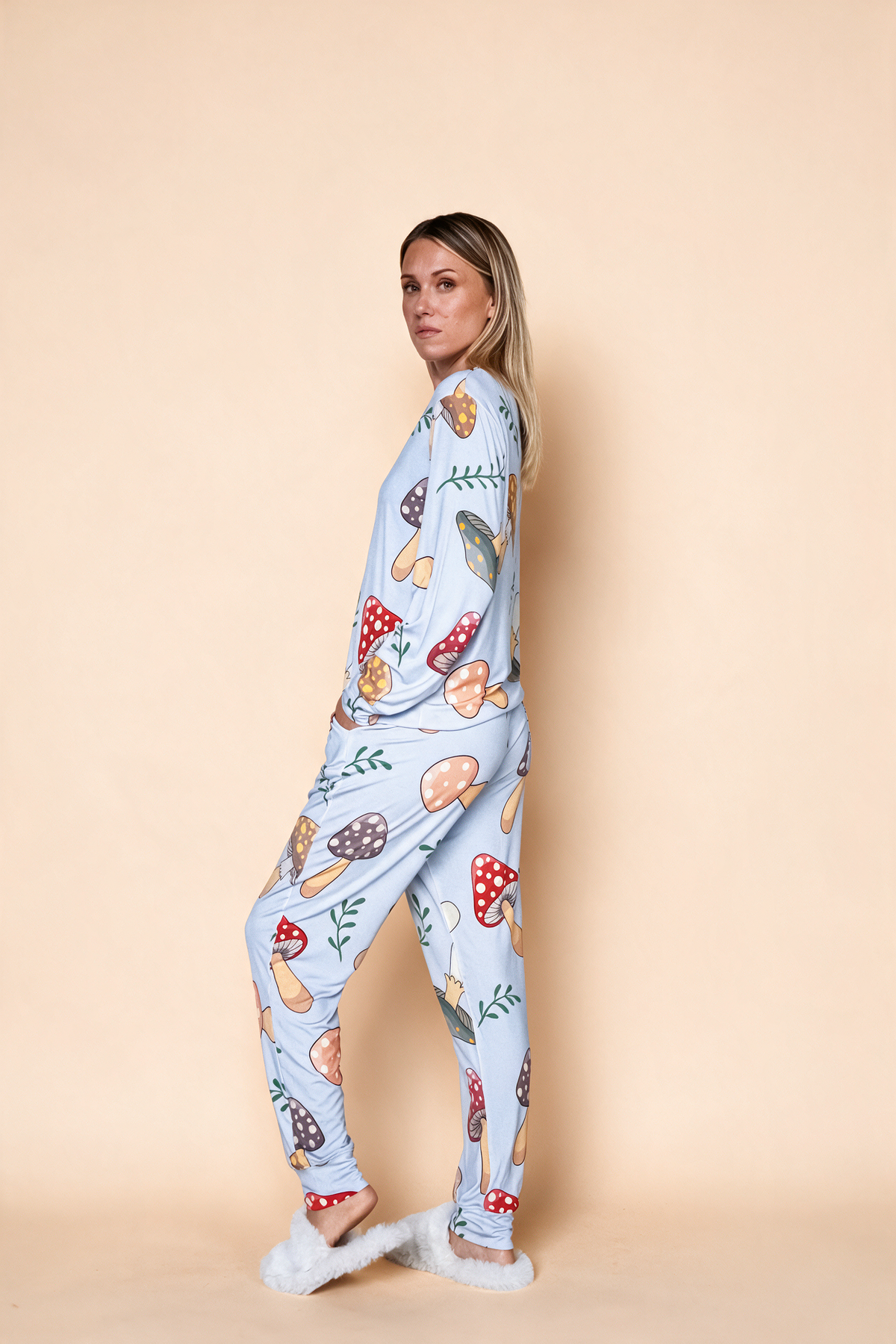 Unisex Pajama Jogger "T'ES MUSH"