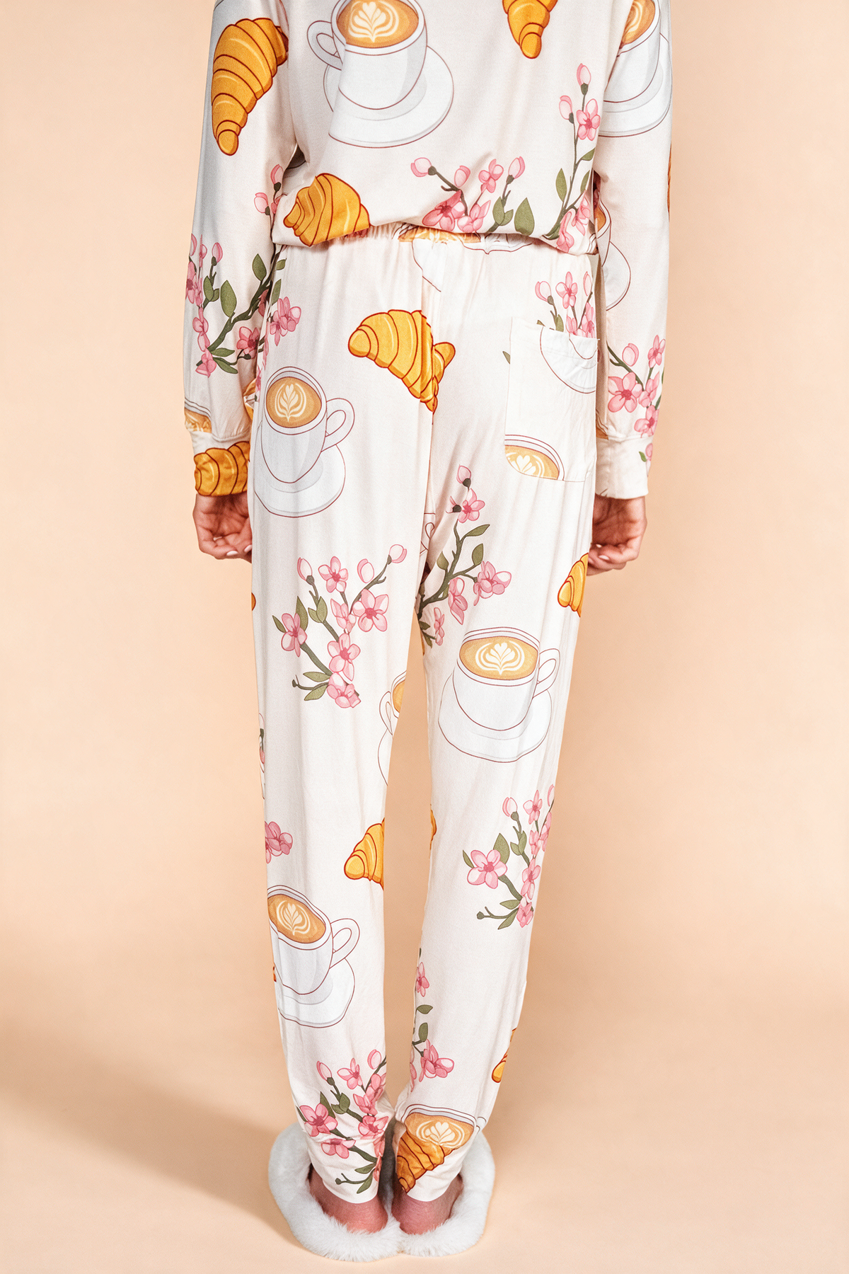 Unisex Pajama Jogger "GOOD MORNING"