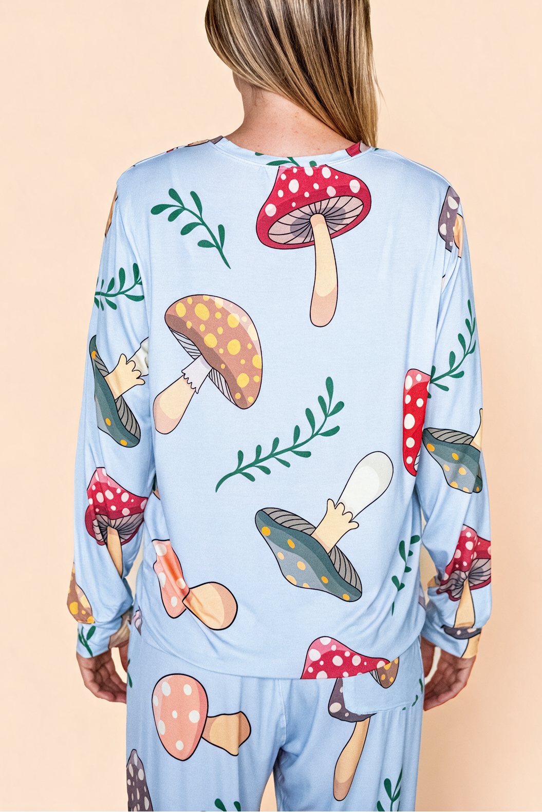 Long Sleeve Tee "T'ES MUSH"