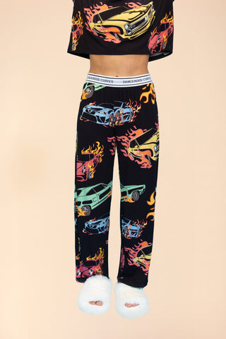 Pajama Pants "DANGEROUS CURVES"